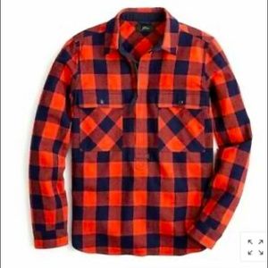 J. Crew Buffalo Check Shirt-Jacket